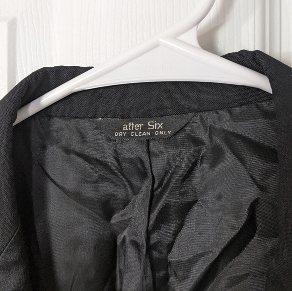 Vintage After Six Union Made Tuxedo Jacket in Classic‎ Black Size 18B - Picture 6 of 8